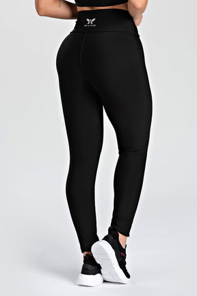 Legging Básica Lisa Preta