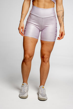 Bermuda Estampa Divina Lilás