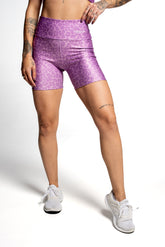 Bermuda Estampa Onça Roxa