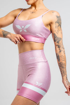 Bermuda Mesclada Rosa