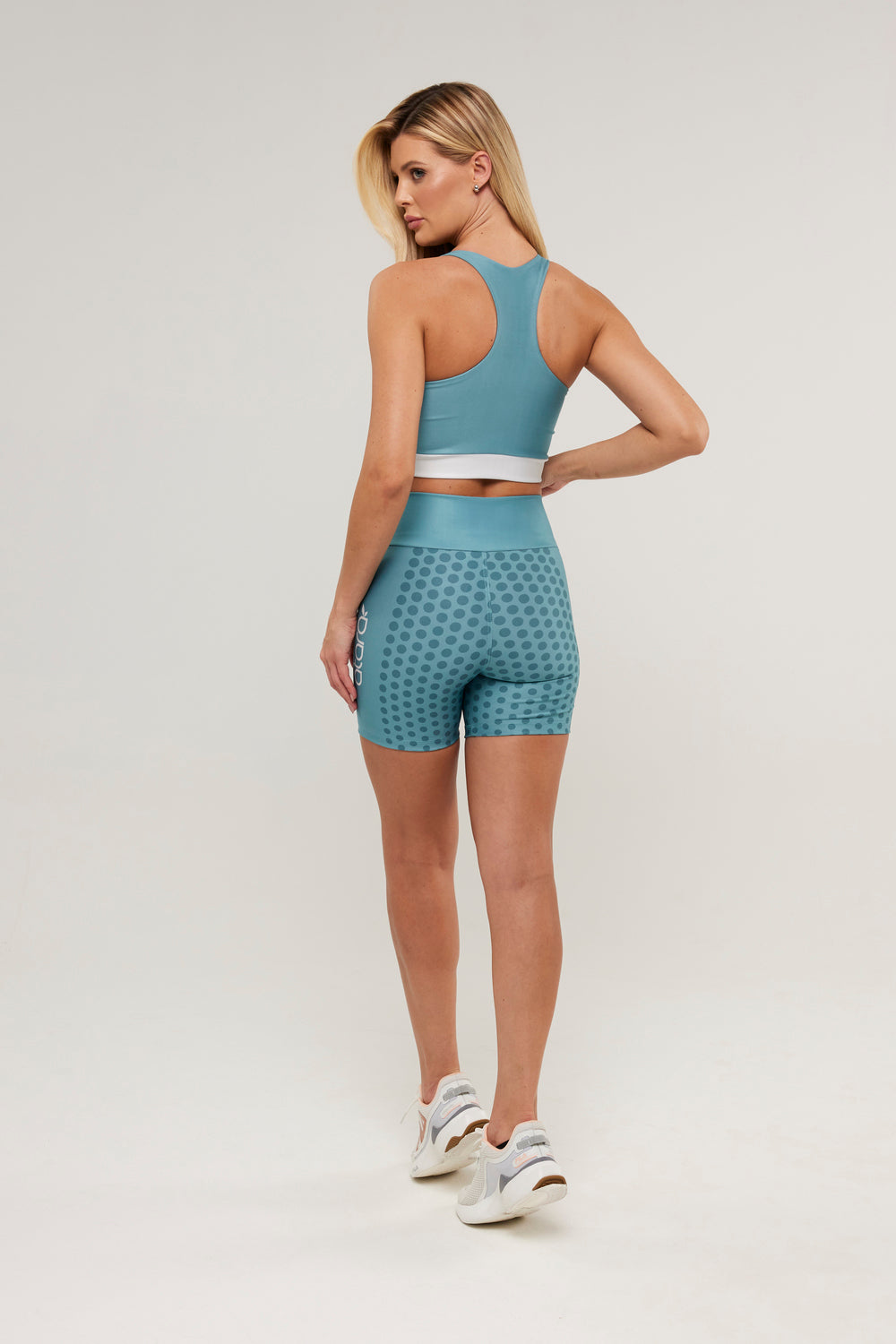 Bermuda Poá Verde Escuro