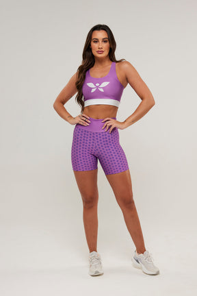 Bermuda Poá Violeta