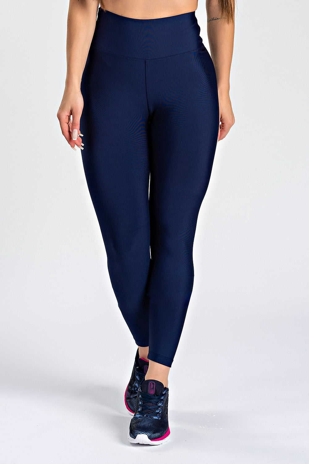 Legging Básica Lisa Azul Marinho