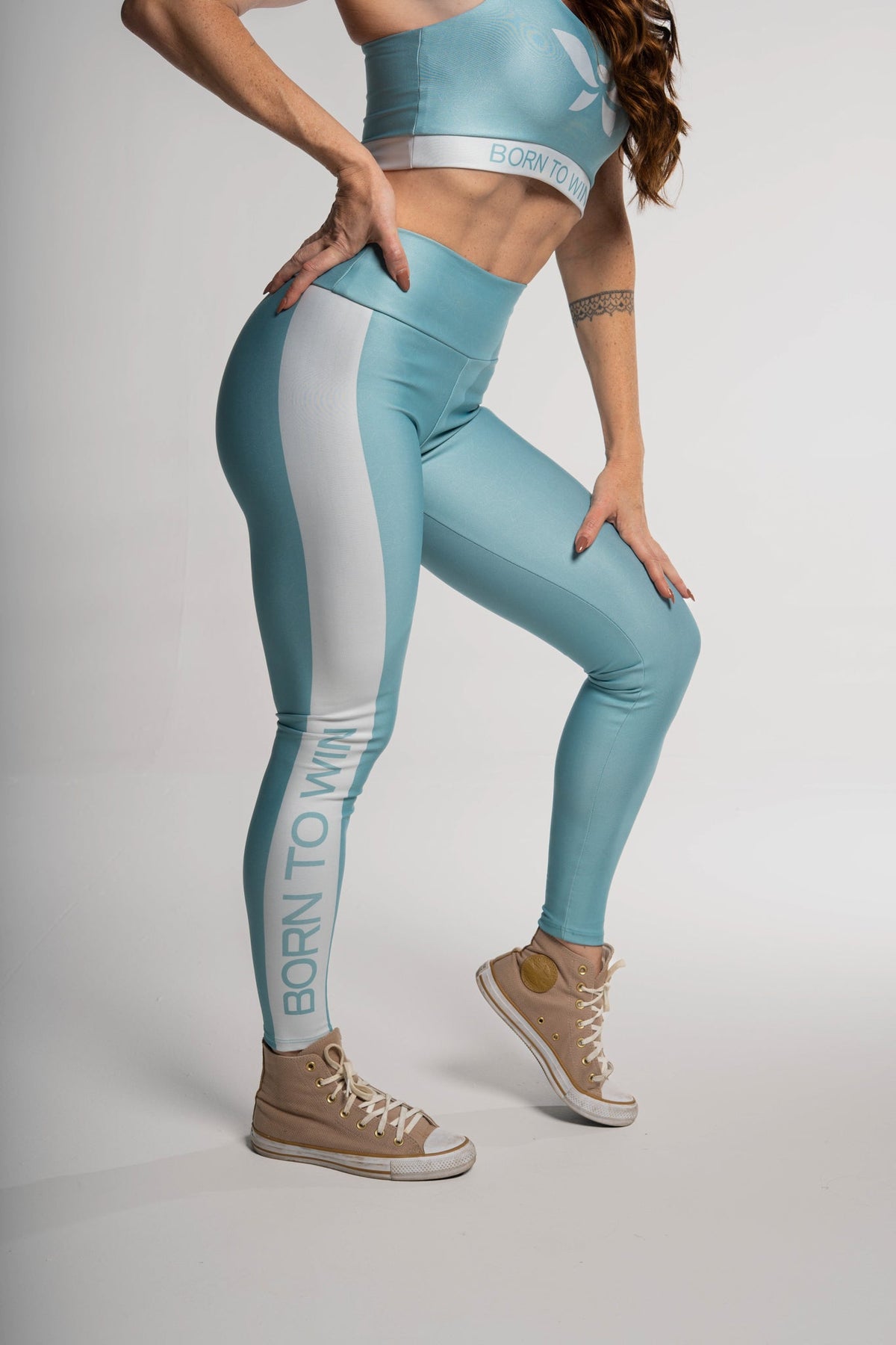 Legging Born To Win Green