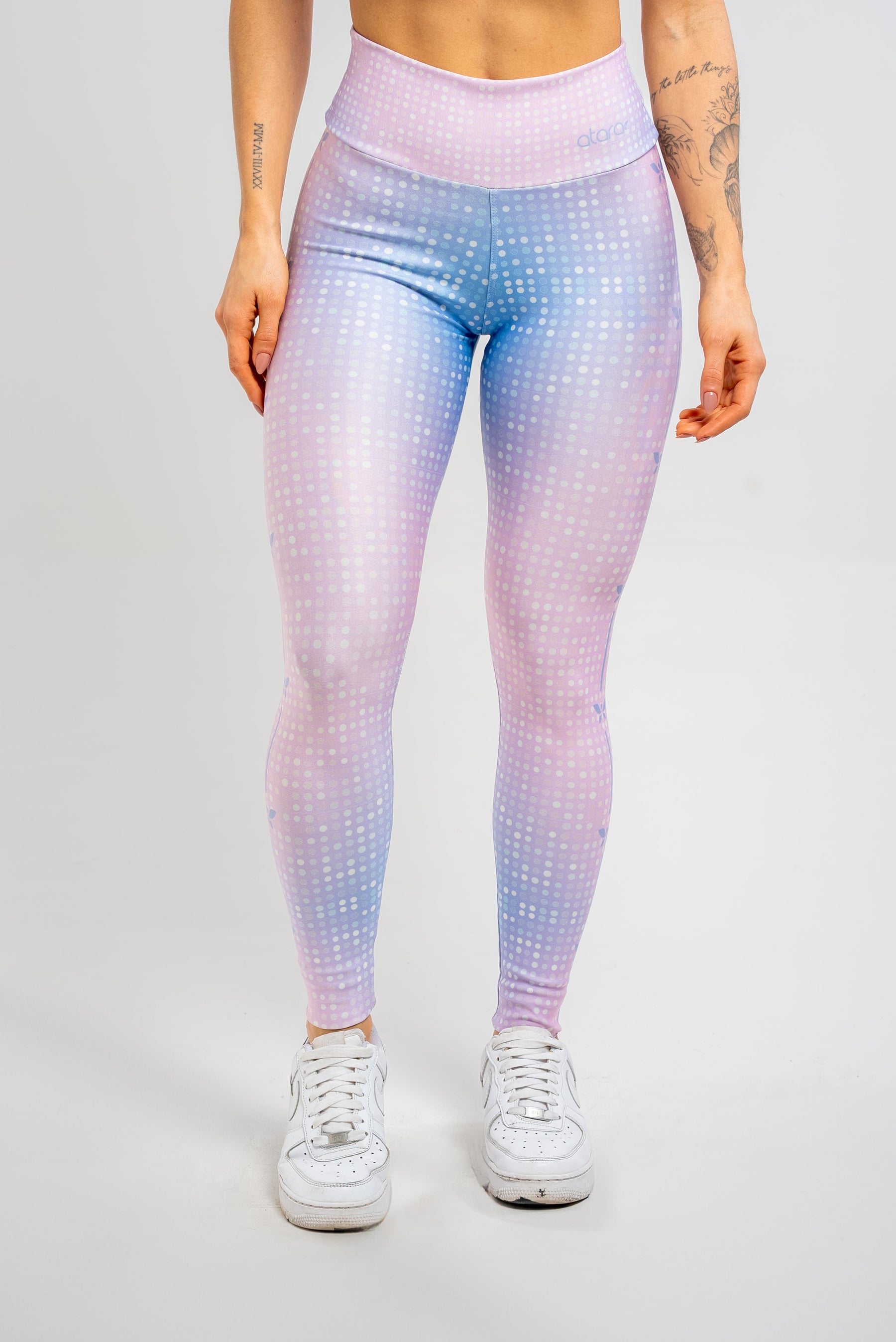 Legging Estampa Localizada Poá Brilho