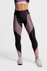 Legging Estampa Localizada Renda Rosa