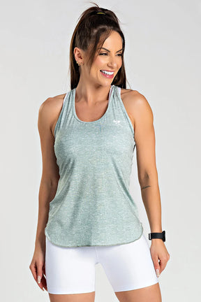 Regata Mescla Verde Oliva