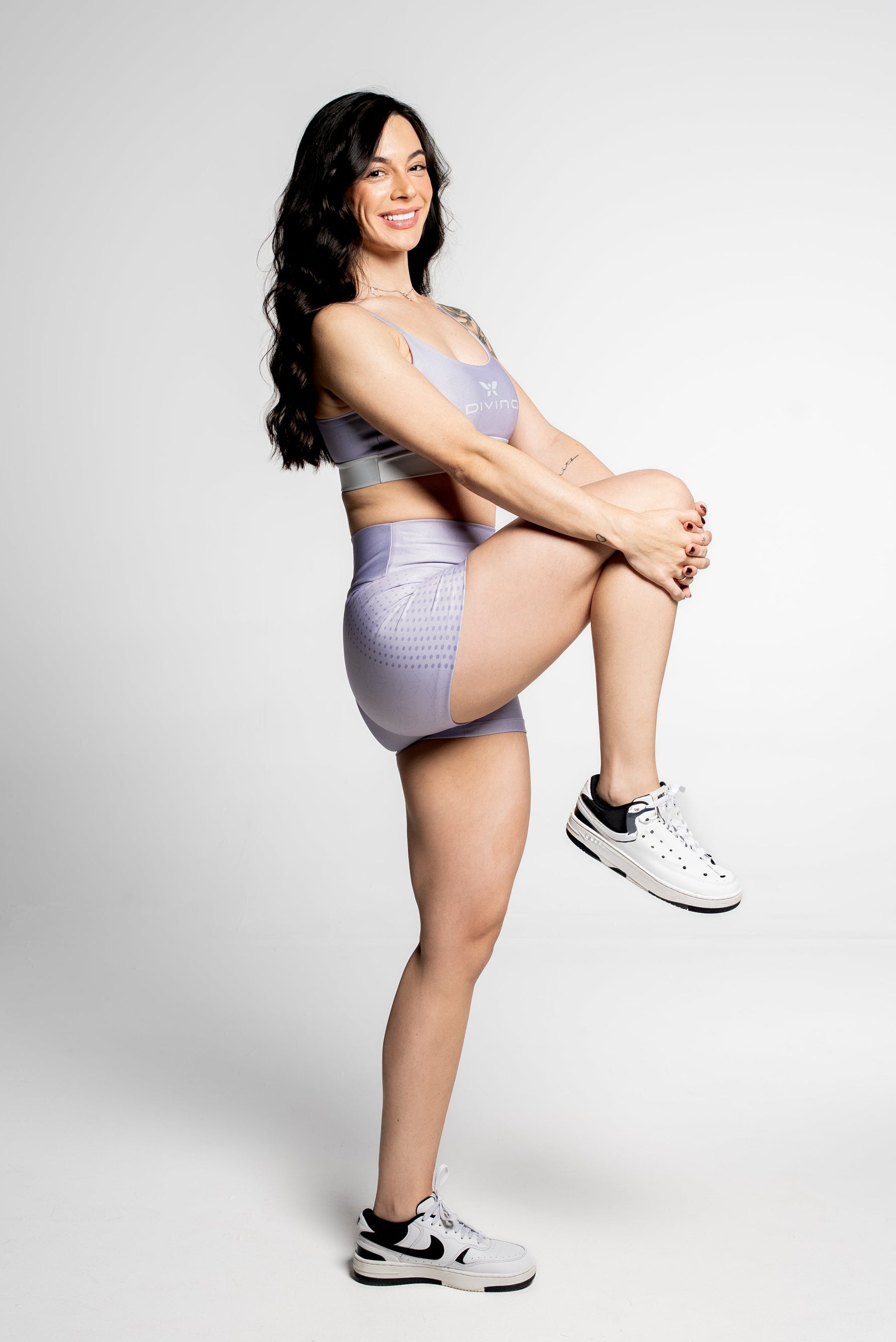 Shorts Losango Lilás