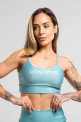 Top Alcinha Divina Degradê Verde