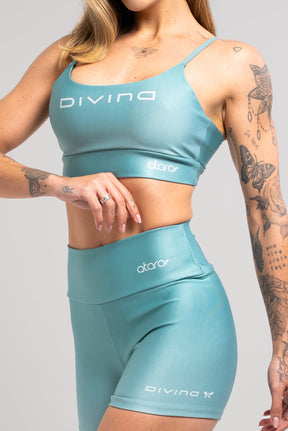 Top Alcinha Divina Degradê Verde