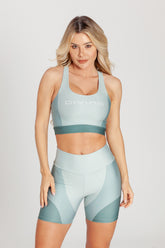 Top Nadador Três Cores Verde