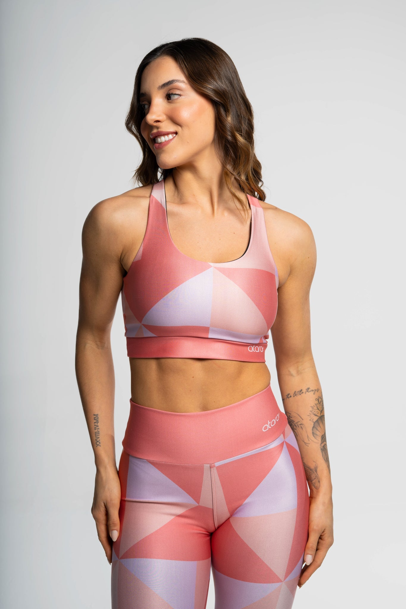 Top Nadador Vitral Rosa