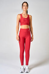 Conjunto Feminino Legging + Top Nadador Classic - Cereja
