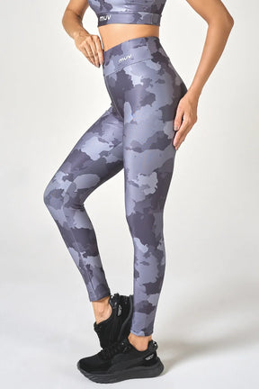 Conjunto Feminino Legging + Top Nadador Camouflaged
