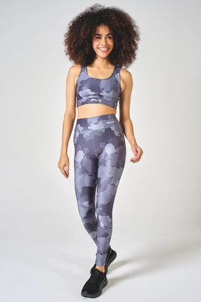 Conjunto Feminino Legging + Top Nadador Camouflaged