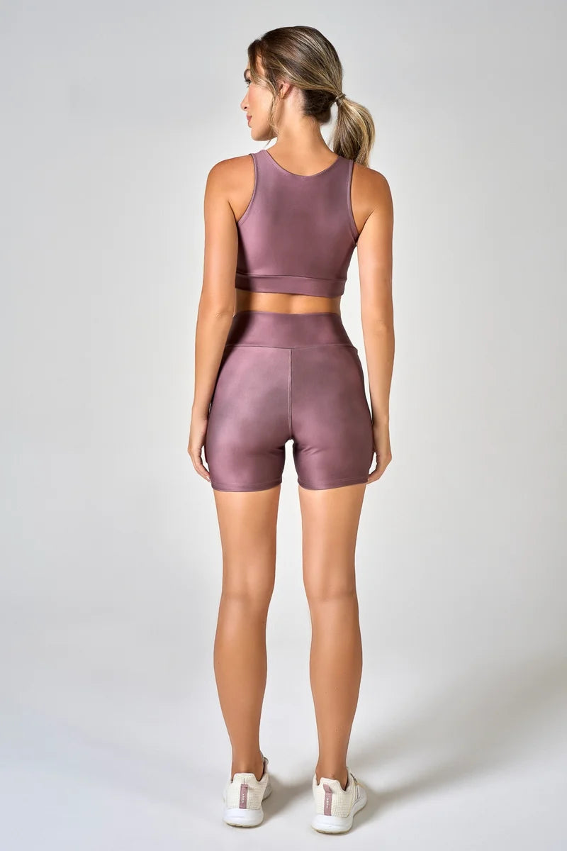 Conjunto Feminino Short + Top Nadador Barcelona