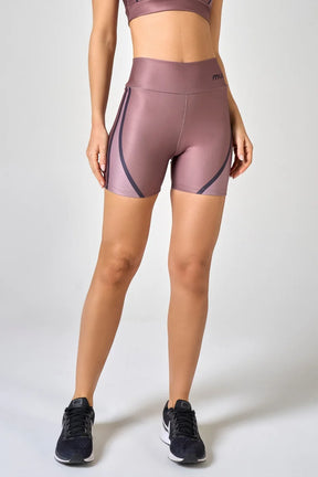 Conjunto Feminino Short + Top Nadador Duo Brown