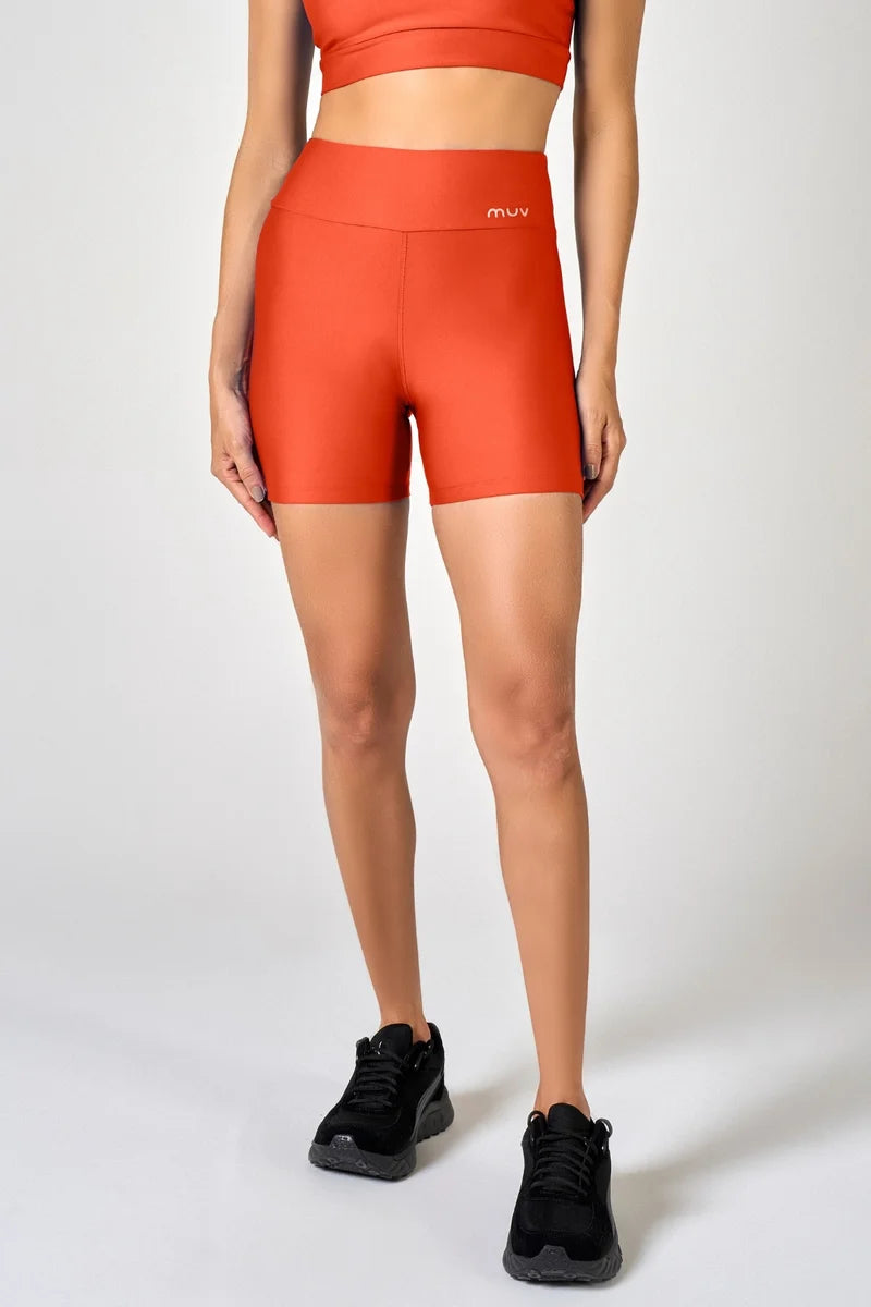 Conjunto Feminino Short + Top Nadador Classic - Ferrugem