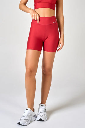 Conjunto Feminino Short + Top Alça Classic - Cereja