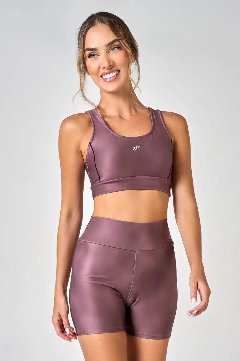 Conjunto Feminino Short + Top Nadador Barcelona